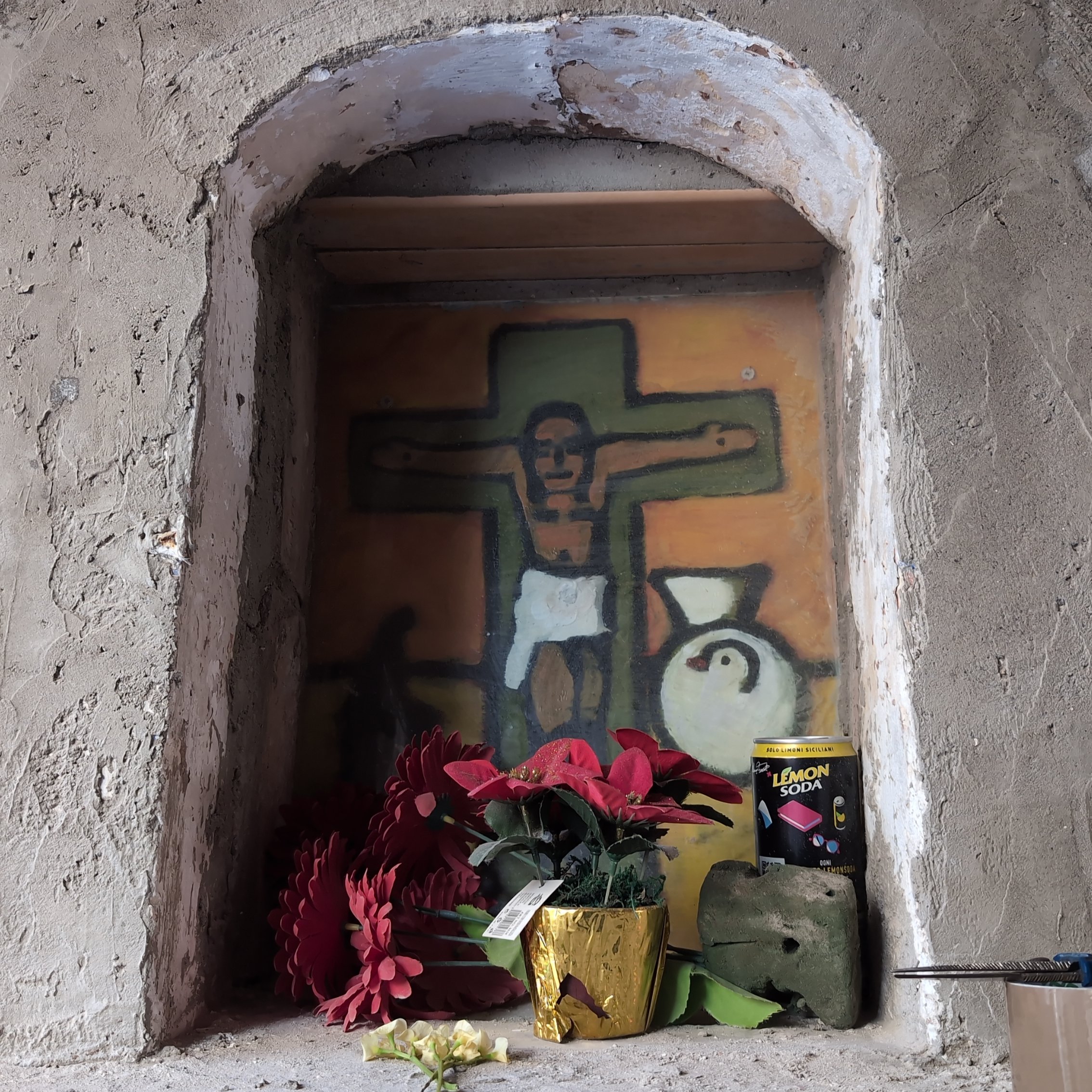 Jesus in an Alcove